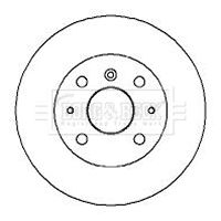 BORG & BECK Piduriketas BBD4050